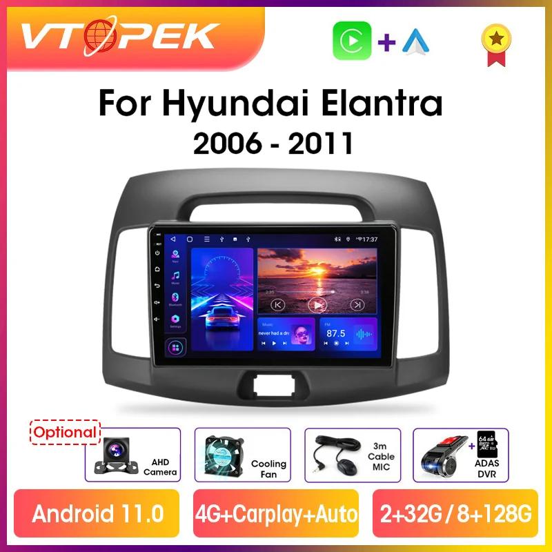 Vtopek  Ʈ 2006 2011  ֿ GPS ̼, ڵ  Ƽ̵  ÷̾, ȵ̵ 11.0, 9 ġ, 4G + WiFi, DSP 2din